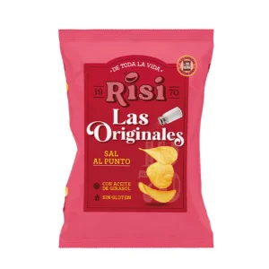 bolsa de patatas sal al punto