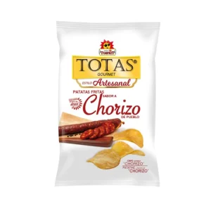 Bolsa de patatas fritas Tofrist sabor Chorizo, patatas crujientes con aliño de pimentón y especias tradicionales
